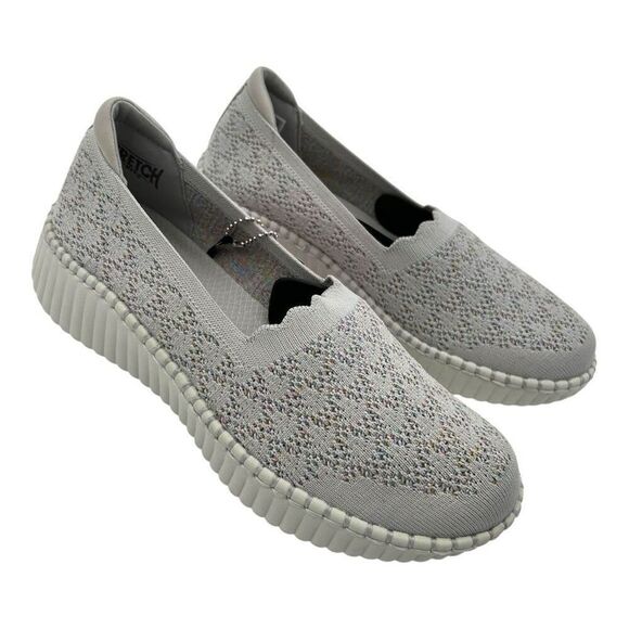 NWT Skechers Women's Wilshire Blvd Air-Cooled Memory Foam Athletic Shoes Tan 8.5 - Picture 4 of 15